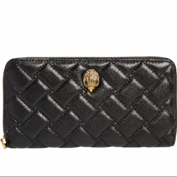 Kurt Geiger London Eagle Leather Zip Around Wallet 7 ½"W x 4'H x 1"D.New limited - Picture 7 of 7